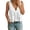 White, variant on IWRICH Women's V Neck Ruffle Tank Tops Sleeveless Flowy Tiered Peplum Blouse Casual Summer Loose Fit Swing Cami Shirts White XL