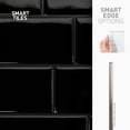 thumbnail image 4 of SMART TILES PEEL & STICK BACKSPLASH - METRO NERO - 4 Pieces 11.56 x 8.38, 4 of 4