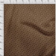 thumbnail image 4 of oneOone Polyester Spandex Brown Fabric Asian Floral Dress Material Fabric Print Fabric By The Yard 56 Inch Wide, 4 of 4