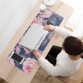 thumbnail image 3 of Long Mouse Pads for Desk,Pioneer Flower Floral Print Pattern Desk Mats on Top Of Desks, Desk Mouse Pad Extra Large with 3mm Non-Slip Base and Stitched Edge for Gaming,Office,Work,Home 31.5"x11.8", 3 of 6