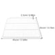 thumbnail image 2 of GOOHOCHY Repuesto de 2 estantes para congelador: rejillas interiores para refrigerador, panel de alambre metálico, marco divisor horizontal, separador de malla para gabinete de refrigerador., 2 of 8
