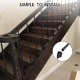 thumbnail image 2 of 10 Pack Iron Balusters for Staircase Stair Spindles Hollow Single Basket with Double Twist 1/2" Square Metal Stair Balusters with 20 Baluster Swivel Shoes, 2 of 8