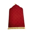 thumbnail image 4 of Irregular Prayer Rug Portable Blanket for Cafe Indoor Office Living Room Holiday Red, 4 of 9