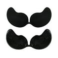 thumbnail image 2 of Front Closure Strapless Adhesive Bra for Women, Invisible Silicone Push Up Bra with Non- Grip, Reusable Backless Bandeau, 2 of 6