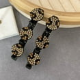 thumbnail image 3 of Pompotops 2 PCS Sparkling Crystal Stone Hair Clips for Women Girls Circular Rhinestone Chopped Hairpin Clip Hair Accessories, 3 of 6