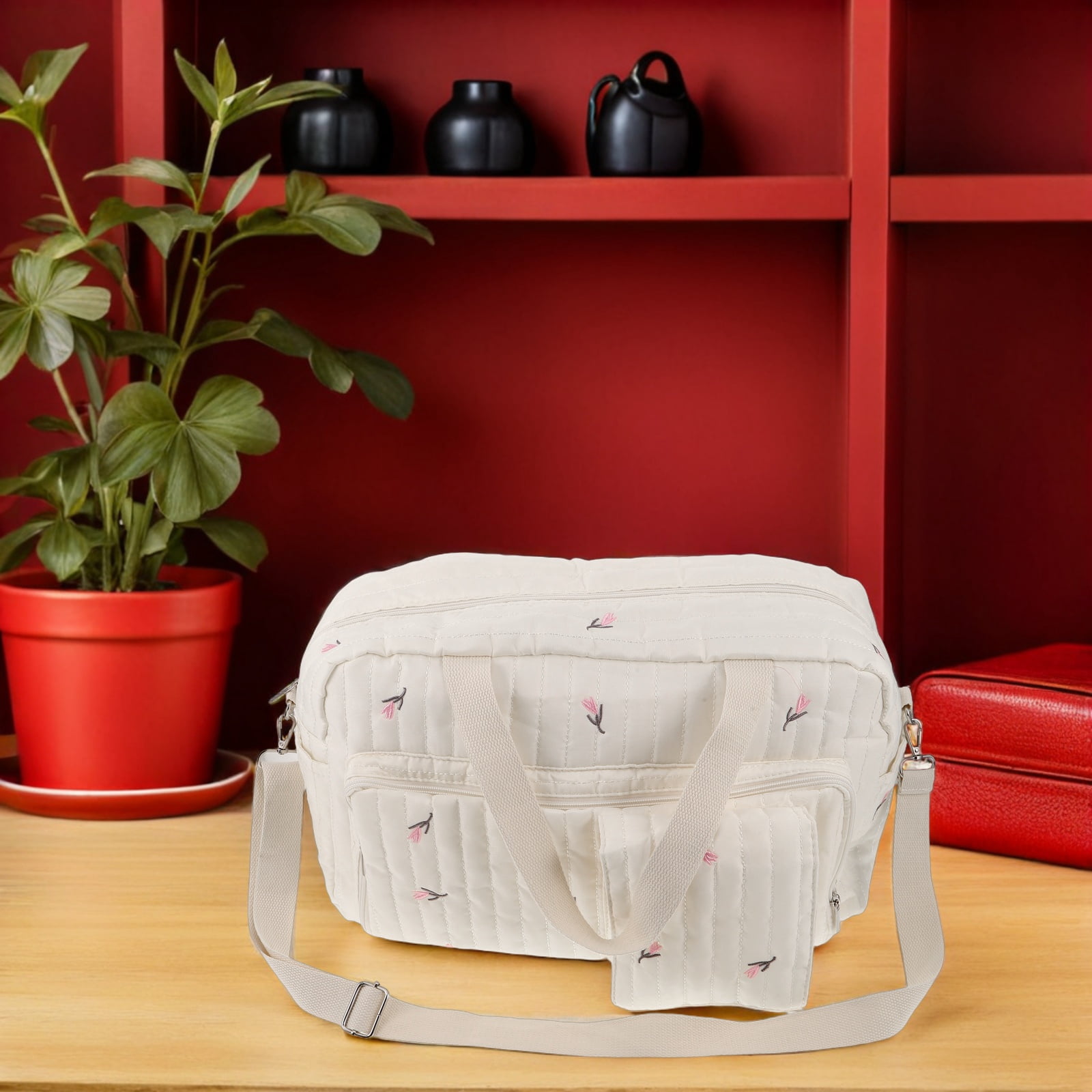 ETHZZLE Maternity Hospital Bag with Multifunctional Storage, Wear-Resistant and Spacious for New Moms
