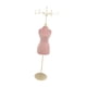thumbnail image 2 of Soporte para presentación de joyería Jinwen organizador de joyas de terciopelo rosa Estilo C, 2 of 8