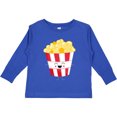 thumbnail image 3 of Inktastic Cute Kawaii Popcorn Boys or Girls Long Sleeve Toddler T-Shirt, 3 of 5