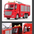 thumbnail image 3 of Camión de con motor de fricción, educativo para , y niñas, cumpleaños, Navidad - Cisterna de fuego CUTICAT Tire hacia atrás de los coches, 3 of 7