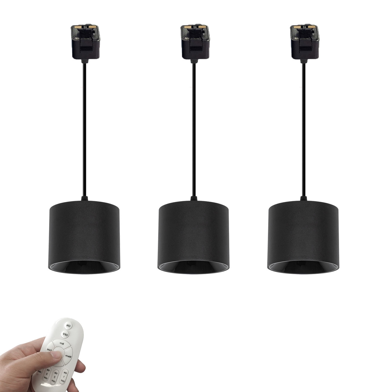 FSLiving JType Track Light Stepless Dimming Remote Controlled 4 Color