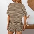 thumbnail image 5 of MAIHAN Womens Two Piece Outfits Spring Outfits for Women 2026 Short Sleeve Tops Shorts Trendy 2 Piece Summer Shorts Set Dressy Casual Outfits for Women, 5 of 5