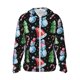 thumbnail image 1 of Balery Disco Mirror Ball Snowman Sudadera ligera de manga larga con capucha y protección solar UPF 50+ para hombre y mujer, ideal para pesca y running-XX-Large, 1 of 7