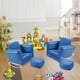 Bleu Enfants Canapé Accoudoir Chaise Canapé Enfants Salon Bambin Cadeau d'Anniversaire – image 2 sur 9