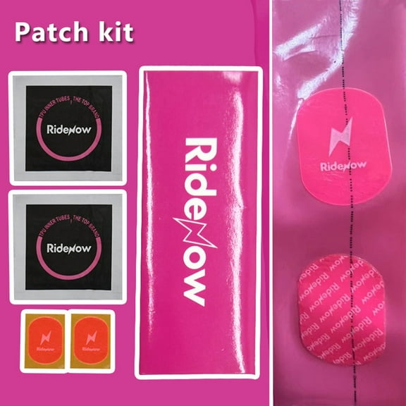 Ridenow Tpu Inner Tube Repair Bicycle Patches Glue Tyres Tires Inner Tubes Tool