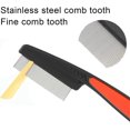 thumbnail image 3 of Stainless Steel Extra Fine Tooth Lice and Nit Comb for Kids Adults and Pets, 3 of 4