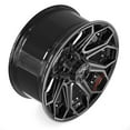 thumbnail image 5 of 4PLAY Wheels 4P80R 20 Inch Rim Fits 8x180 20x9 Gloss Black Brushed with Tinted Clear (1), 5 of 5