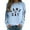 A2-Black, variant on Cnbwig Womens Hoodies Sweatshirts Pullover Casual Crewneck Sweatshirt Football Letter Print Soft Long Sleeve Top for Daily Wear Tops Comfy Fall Fashion Outfits Winter A1-Beige L