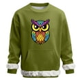 thumbnail image 2 of RKSTN Men's Carnival Party Sweatshirts Oversized Crew Neck Carnival Graphic Print Versatile Fleece Sweatshirt Mens Casual Round Neck Relaxed Fits Comfy Pullover Sweatshirt Top Fall Winter Clothes, 2 of 7