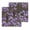 Brown, variant on Purple Flowers Kitchen Dish Towels for Drying Dishes Set of 2, Butterfly Spring Floral Watercolor Farmhouse Waffle Weave Microfiber Hand Tea Bathroom Towels Quick Dry & Absorbent Towel 15.7x23.6