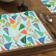 thumbnail image 6 of CounterArt "Party Hats" 24-Sheet Reusable Premium Paper Placemats, 6 of 6