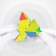 thumbnail image 5 of Triángulo Clásico Velocidad Profesional Pirámide Cubo Puzzle Twist Juego Juguete Regalo (Fluorescente), 5 of 9