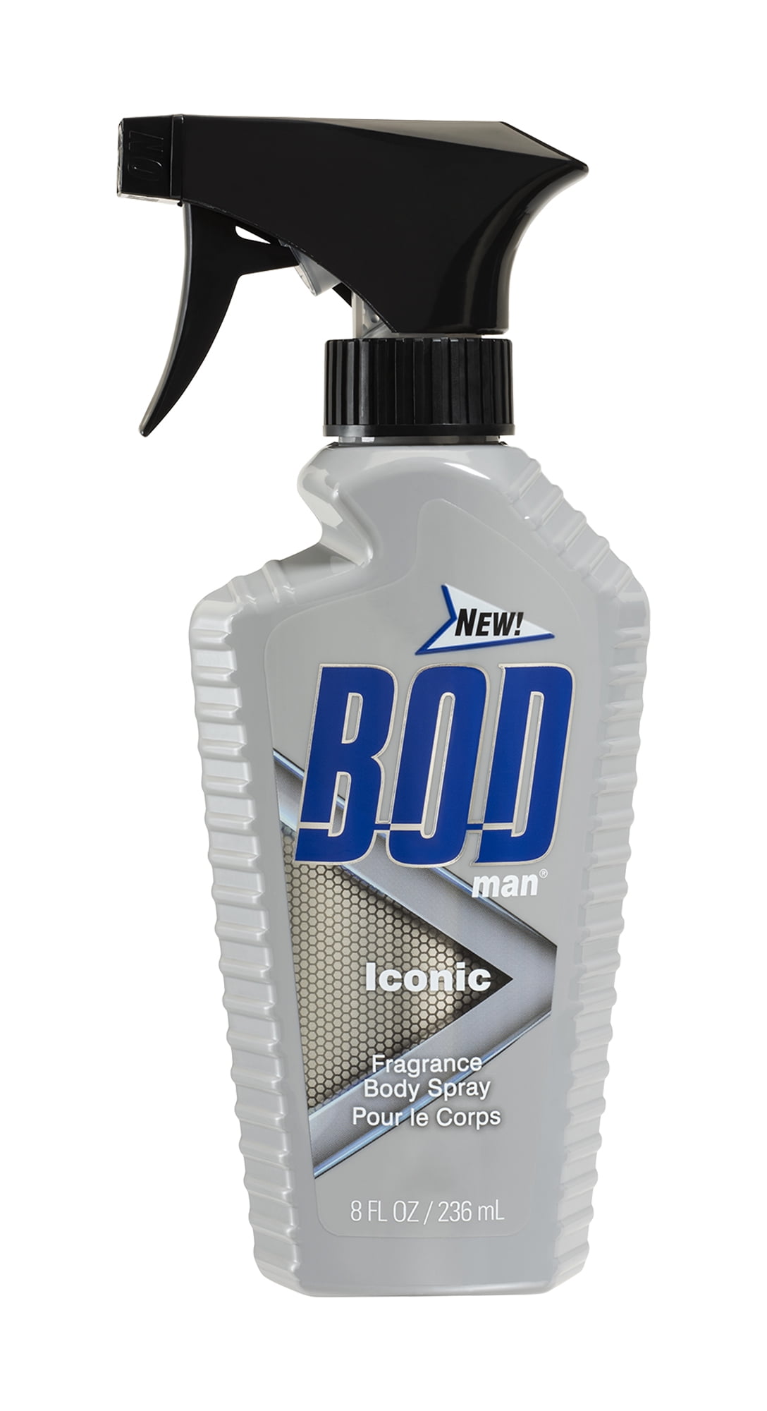 BOD man Fragrance Body Spray, Iconic, 8 fl oz