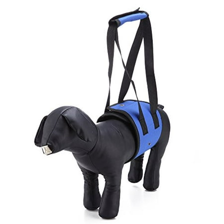 LXLP Dog Lift Harness Support Sling Helps Dogs With Weak Front or Rear Legs Stand Up, Walk, Get Into Cars, Climb Stairs.