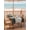White Brown Tan, variant on Outdoor Tablecloth with Umbrella Hole and Zipper, Texas Stars Vintage Rectangle Table Cloth 52x70 Inch Waterproof Tablecloth, Bless OurHome Pots Country Wooden Plank Picnic Table Cover for Patio