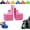 Pink, variant on Tennis Camera Mount, Tennis Net Camera Mount-Net & Fence Clip, Fixed Tenni Net Mount for Match Recording, Training Analysis & Live Streaming, No Installation (Pink,1 PCS)