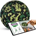 thumbnail image 4 of Millenti Street Wise Camo Basketball Ball Outdoor Indoor for Men, Women & Youth Who Love Basketball, Green Size 7, BBSARMY, 4 of 5