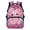 Cherry Blossom Axolotl Print, variant on Garronmavis Cute Coffee Capybara 17-Inch Large Capacity Kids Backpack, Unisex Multi-Pocket School Bag with Front Pocket Side Mesh Pockets Adjustable Straps, Ideal for Elementary School