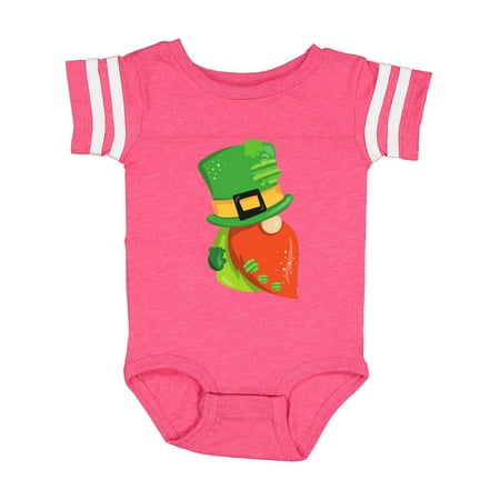 

Inktastic Saint Patrick s Day Gnome Gnome With Orange Beard Gift Baby Boy or Baby Girl Bodysuit