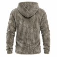 thumbnail image 6 of Telankuip Wolf Graphic Hoodies for Men Winter Flannel Warm Cozy Long Sleeve Drawstring Hooded Sweatshirts Retro Wild Animals Printed Fleece Soft Casual Pullover Tops with Pocket A-Grey XXXXL, 6 of 8