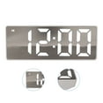 thumbnail image 3 of Reloj Despertador Digital, Espejo LED, Relojes Electrónicos, Pantalla De Temperatura, Multifuncional, 2 Modos De Energía Para Dormitorio, 3 of 7