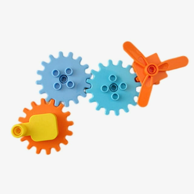 Busy Board Accessories Equipment Toy Parts Basic Learning Child Building Blocks Rotating Gears , Style 1