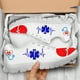 thumbnail image 1 of Doginthehole - Zapatos planos médicos de ECG para trabajadores del hospital, con estampado de latidos del corazón y cordones, marca de diseñador, 1 of 6