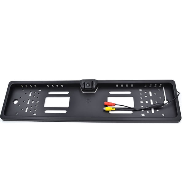 Marco De Placa De Matrícula De Coche De La Ue, Cámara De Visión Trasera De Coche Con Visión Nocturna Hd, Cámara Trasera De Marcha Atrás Con 4 Luces Led Methold VI004078-00