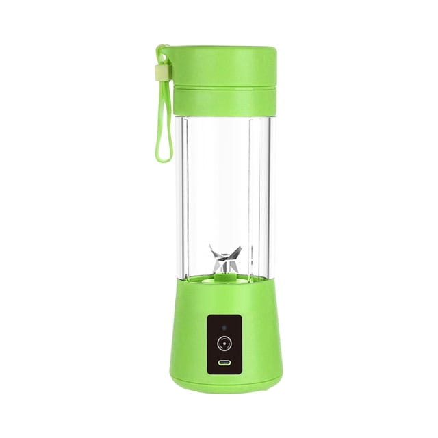 ¡Venta caliente! Mezcla portátil, personal recargable por USB para batidos, potente poder de corte con 6 cuchillas, 380 ml de frutas y vegetales caseros