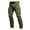 Army Green, variant on Casual Cargo Pants for Men, Regular Fit Cargo Work Pants for Men | Stretchable Mens Cargo Work Pants, Multiple Pocket Outdoor Mens Work Pants, Ultra Durable Casual Trousers Black S