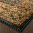 thumbnail image 4 of Sphinx Kharma Area Rug 332X4 Traditional Blue Scrolls Bordered 6' 7" x 9' 1" Rectangle, 4 of 4