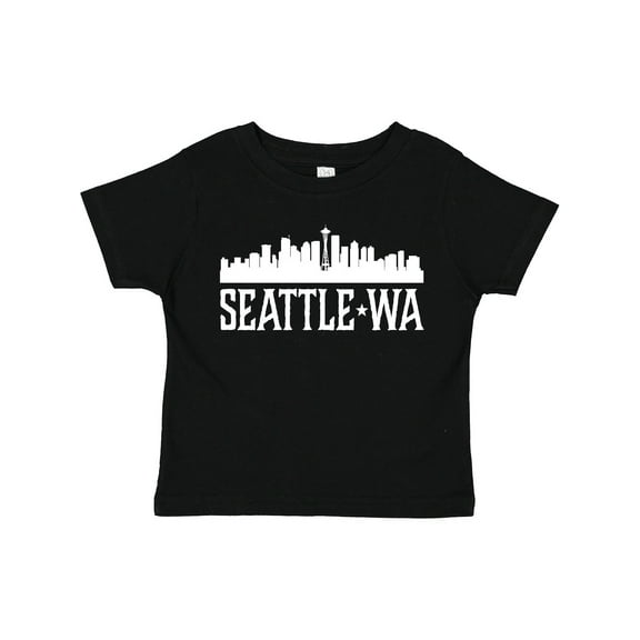 Inktastic Seattle Washington Skyline WA Cities Boys or Girls Toddler T-Shirt