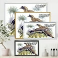 thumbnail image 4 of Designart 'Ancient Australian Birds XIV' Traditional Framed Canvas Wall Art Print, 4 of 5