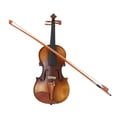 thumbnail image 1 of Conjunto Completo de Violín, Kit de Violín de Madera 4/4 Profesional para prácticas de Rendimiento, 1 of 7