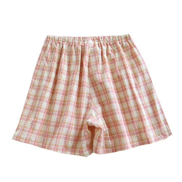 Pantalones Cortos Casuales, Elásticos de Cintura Alta Pantalones de Verano de Color Sólido Hechos de Poliéster Cómodo para Todas las Salidas de Temporada, Pantalones Cortos de Verano para Mujeres