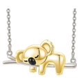 thumbnail image 1 of Cadenas de Koalas KoalaNeck01 1 Pza Collar Koala/Rama Gris/Dorado Metal. High Monaco MXKGD-001, 1 of 1