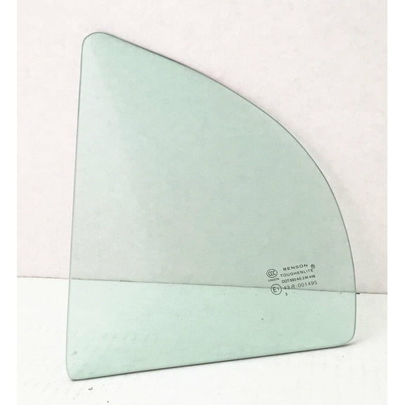 Driver Left Side Rear Vent Window Vent Glass Compatible with Kia Rio 4 Door Sedan 2006-2011 Models
