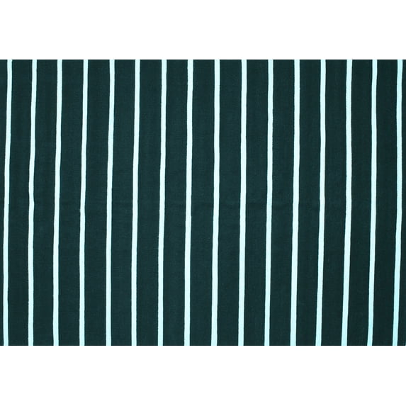 Ahgly Company Indoor Rectangle Abstract Light Blue Contemporary Area Rugs, 8' x 12'