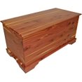 Heirloom Aromatic Red Cedar Hope Chest, Storage Trunk for Blankets