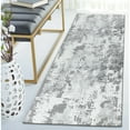 thumbnail image 3 of MDA Home Petra Gray Contemporary Polypropylene Area Rug - 2'8" x 8'1", 3 of 5