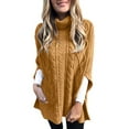 thumbnail image 2 of IMENGL Robe Chandail à Manches Longues Grande Taille, Jaune m, Taille M-2TG, 2 of 5